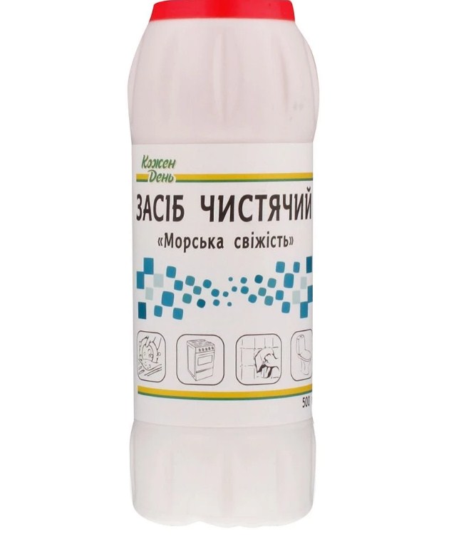 Засіб для чищення КОЖЕН ДЕНЬ Морська свіжість, 500г